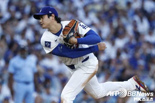 오타니는 팀에 필요한 이닝 소화를 해줬지만, 팀을 승리로 이끌지는 못했다. 사진(美 로스앤젤레스)=ⓒAFPBBNews = News1