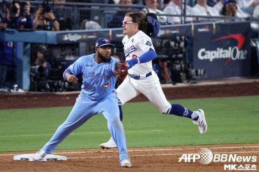 다저스 타선은 2회 첫 득점 이후 득점을 더하지 못했다. 사진(美 로스앤젤레스)=ⓒAFPBBNews = News1
