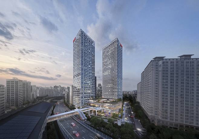 영등포구 대림2동 1104-1번지 일대 사업 조감도