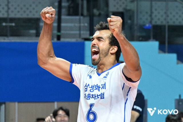 삼성화재 아히./KOVO