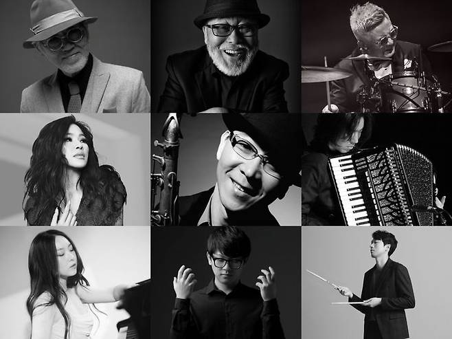 [서울=뉴시스] '재즈 올스타즈' 출연진. (사진 = 마포문화재단 제공) 2025.10.29. photo@newsis.com *재판매 및 DB 금지