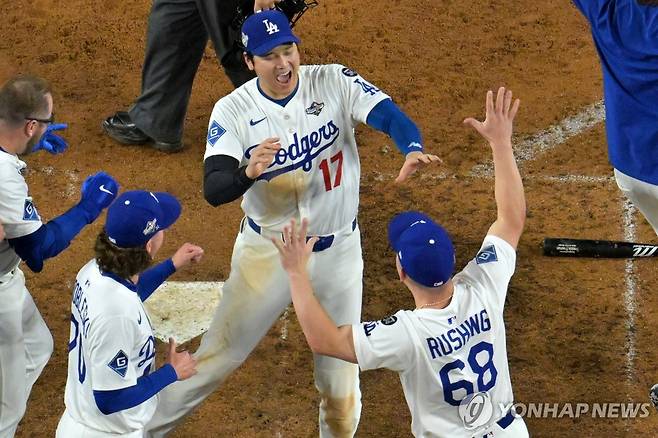 3차전 연장 18회 프리먼의 끝내기 홈런이 나온 순간 [Imagn Images=연합뉴스]