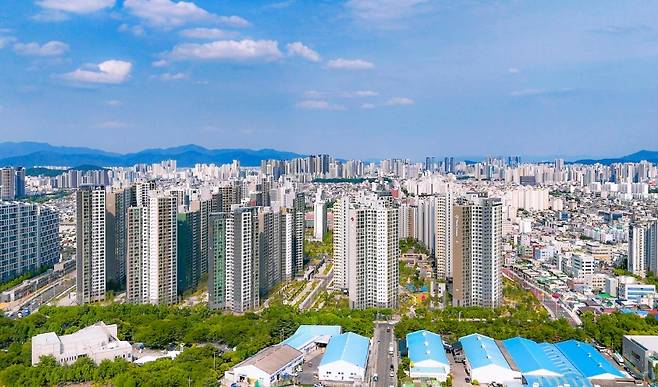 대구 한 아파트 단지의 모습. /경북매일 DB