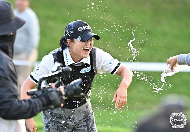 마다솜 S-OIL 챔피언십 2024 FR 우승 축하 물세례