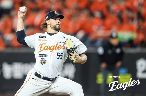 라이언 와이스. ⓒ한화 이글스