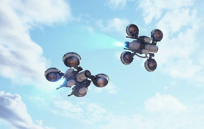 ▲ 정찰 드론 '와스프'