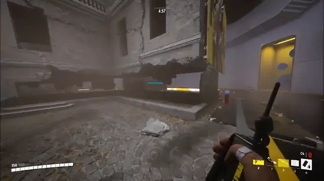 ▲ 독보적인 파괴/물리 효과를 보여주는 더 파이널스