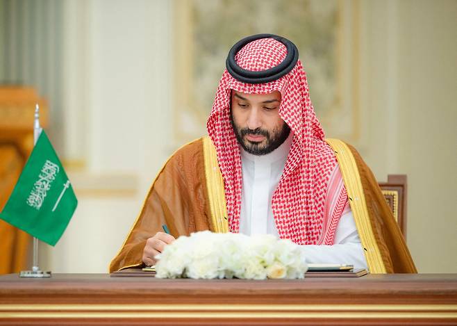 사우디 실권자 빈살만 왕세자. [로이터=연합뉴스]