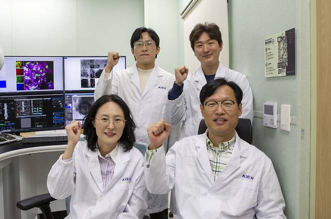 (왼쪽 위 부터 시계방향)안병선 박사, 박용하 박사, 정운호 박사, 구기영 박사. 한국에너지기술연구원