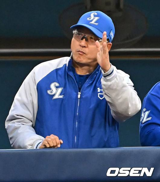 [OSEN=대구, 이석우 기자] 삼성 라이온즈 정민태 코치 042 2024.05.09 / foto0307@osen.co.kr