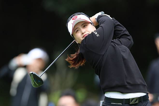 LPGA 투어에서 우승 없는 선수 중 통산 상금 1위를 달리는 최혜진이 30일 메이뱅크 챔피언십에서 1라운드 단독 선두에 올랐다. 사진은 BMW 레이디스 챔피언십에 나선 최혜진의 모습. 해남 | 뉴시스