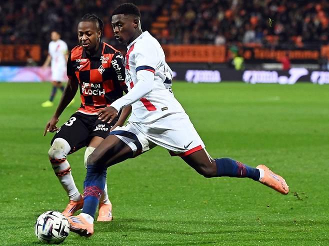 파리생제르맹(PSG) 포르투갈 수비수 누노 멘데스. AFP