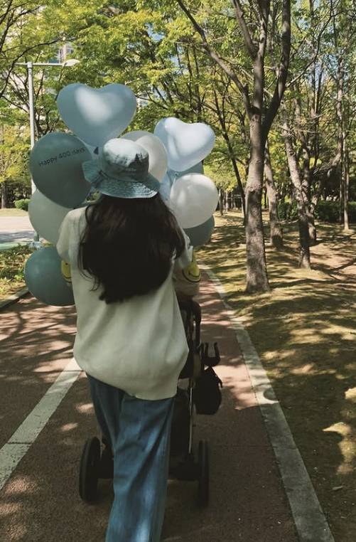 ▲ 문가비와 아들. 출처| 문가비 인스타그램