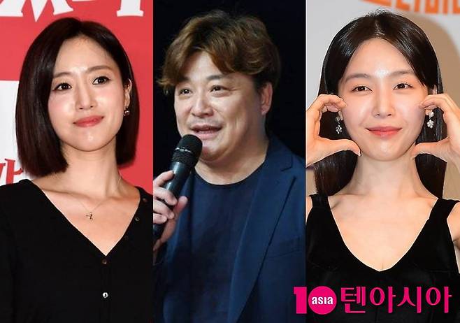 함은정, 윤정수, 방민아 / 사진=텐아시아 DB