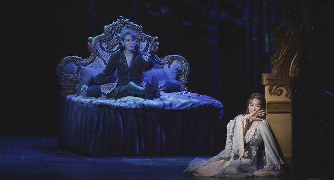 김준수·옥주현이 주연을 맡은 뮤지컬 '엘리자벳'.  EMK뮤지컬컴퍼니