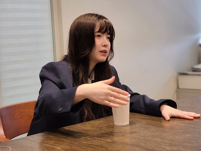 구혜선 씨가 대전 KAIST 본원에서 매일경제와 인터뷰를 하고 있다. 이새봄 기자