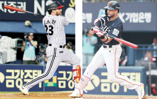 왼쪽부터 오스틴, 리베라토.