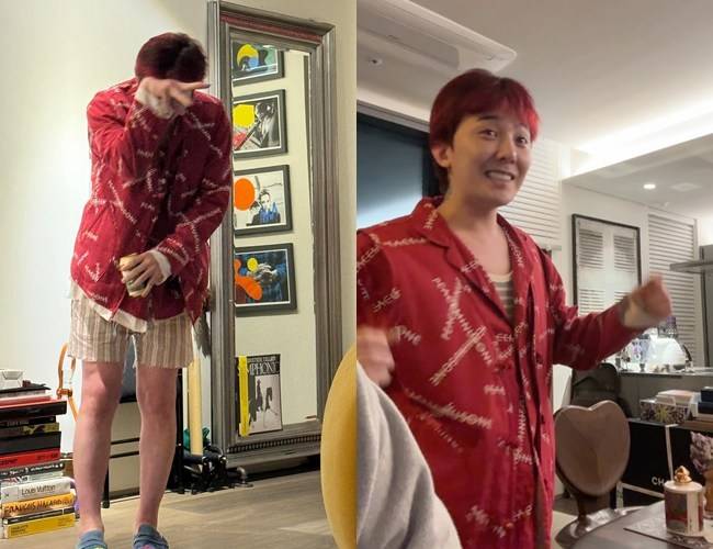 사진=지드래곤 스태프 소셜미디어