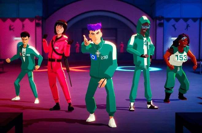 넷플릭스 모바일 게임 ‘오징어 게임: 모바일 서바이벌’(Squid Game: Unleashed) 모습. 넷플릭스 제공