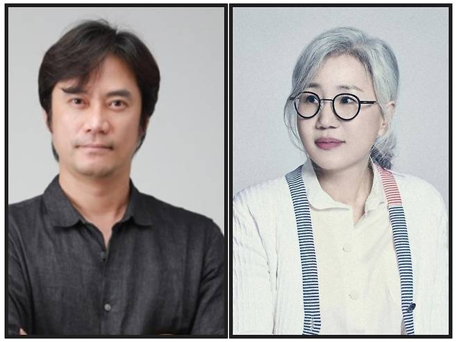 사진 왼쪽부터 황현필 역사 유튜버, 김은숙 작가