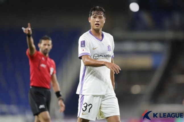 일본 산프레체 히로시마 김주성. 프로축구연맹 제공