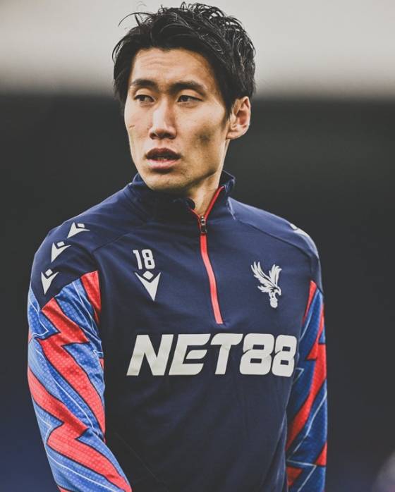 카마다 다이치. /사진=크리스탈 팰리스 공식 SNS 갈무리