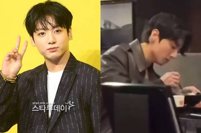 BTS 정국. 사진|스타투데이DB, X 캡처