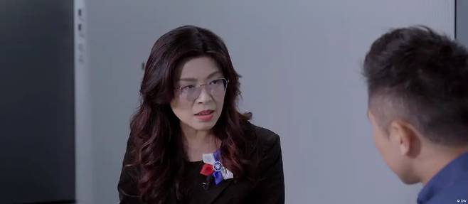 정리원 대만 제1야당 국민당 주석 [도이체 벨레 중문판 캡처. 재판매 및 DB금지]