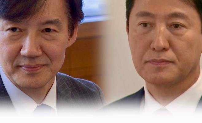 조국 비대위원장(왼쪽), 오세훈 시장.