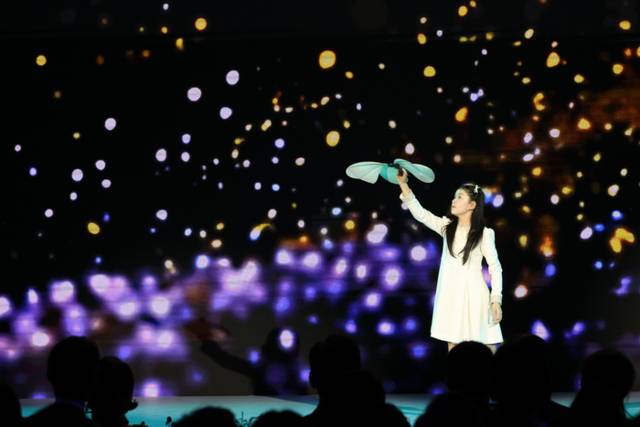 ▲ 31일 경북 경주시 라한셀렉트호텔에서 열린 2025 아시아태평양경제협력체(APEC) 정상회의 환영 만찬에서 문화 공연이 진행되고 있다. 2025.10.31 연합뉴스