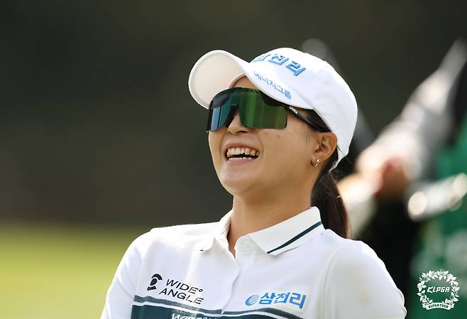 3타 차 선두로 최종라운드를 맞게 된 고지원. [사진=KLPGA]