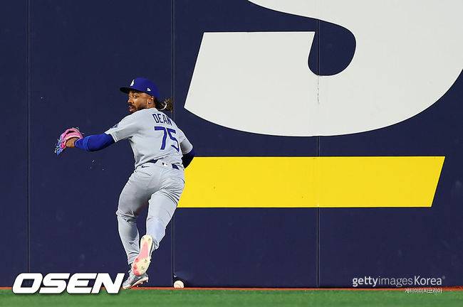 [사진] 다저스 딘. ⓒGettyimages(무단전재 및 재배포 금지)