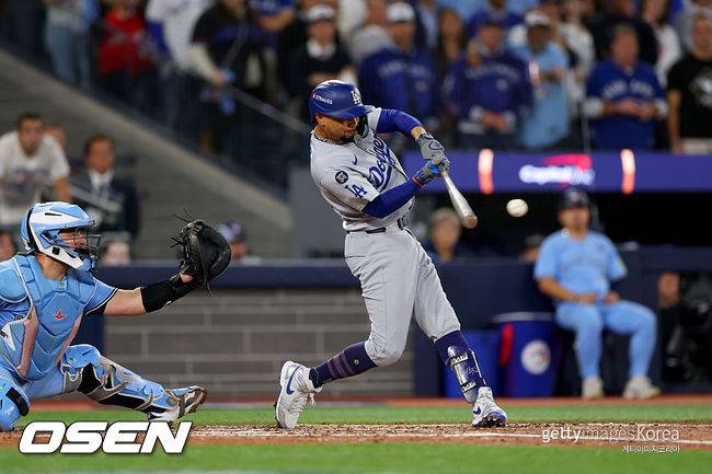 [사진] 다저스 베츠. ⓒGettyimages(무단전재 및 재배포 금지)