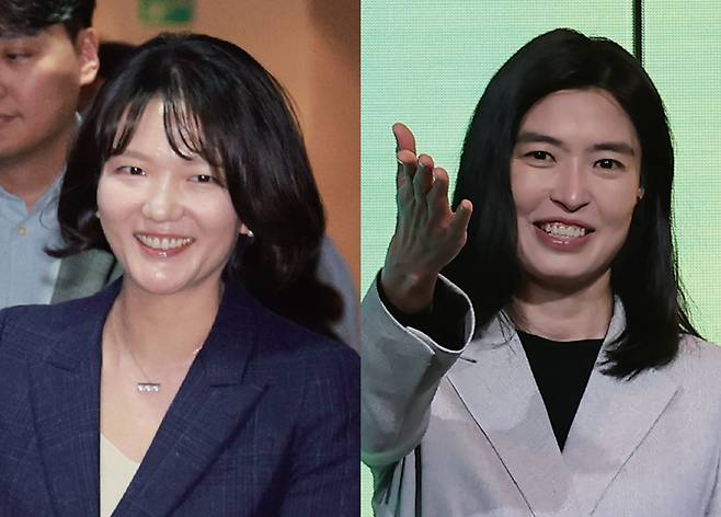 최수연 네이버 대표, 정신아 카카오 대표 ⓒ연합뉴스