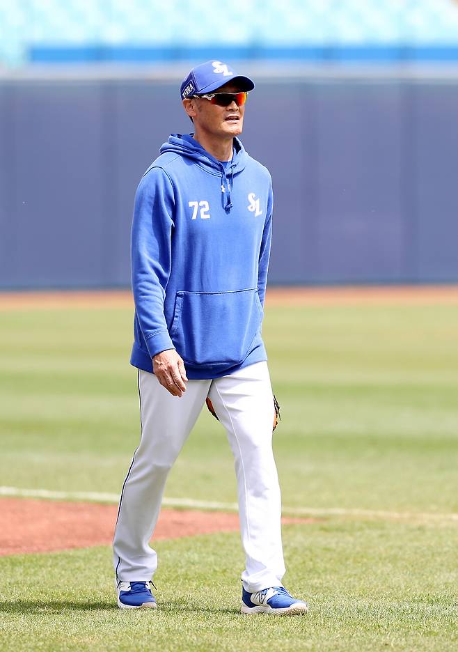 삼성 라이온즈 시절 나이토 시게토 트레이닝 코치. 사진제공=삼성 라이온즈