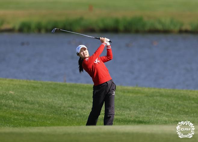 고지원 S-OIL 챔피언십 2025 FR 2번홀 아이언샷