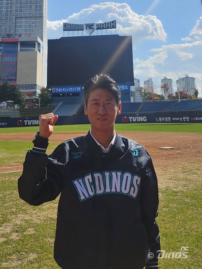 11월부터 NC 투수진을 지도하는 김경태 투수 코치.&nbsp;