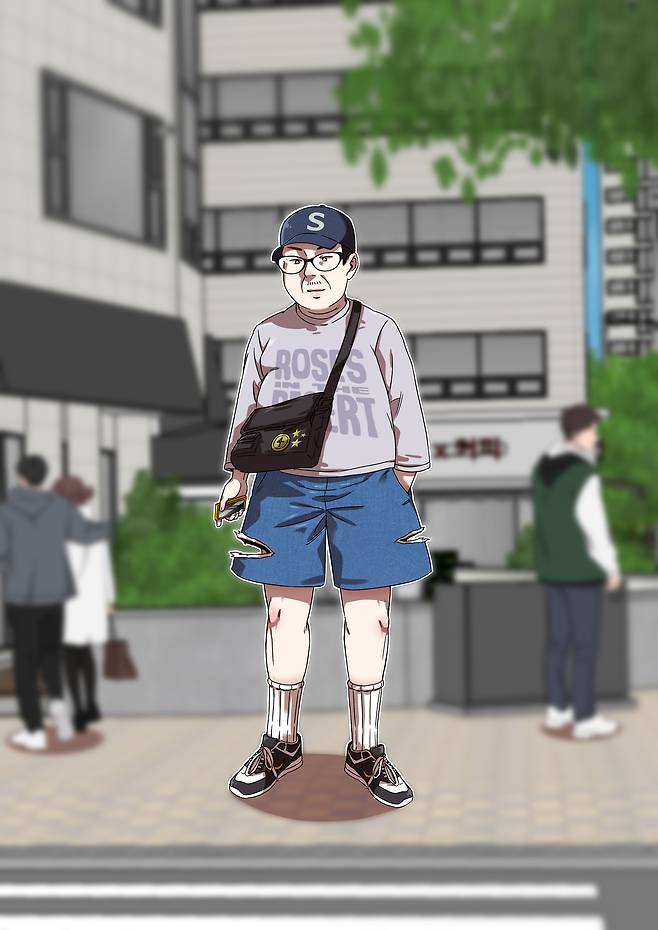 영포티의 이미지를 가상으로 표현한 용인예술과학대 김도윤씨의 일러스트. 김도윤 제공