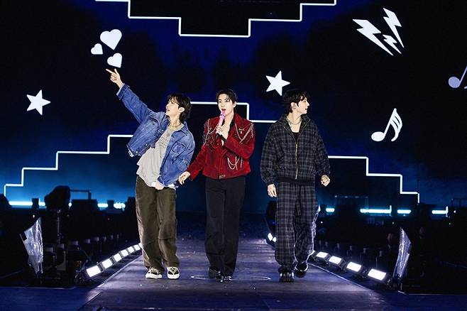 왼쪽부터 제이홉, 진, 정국. 빅히트 뮤직 제공