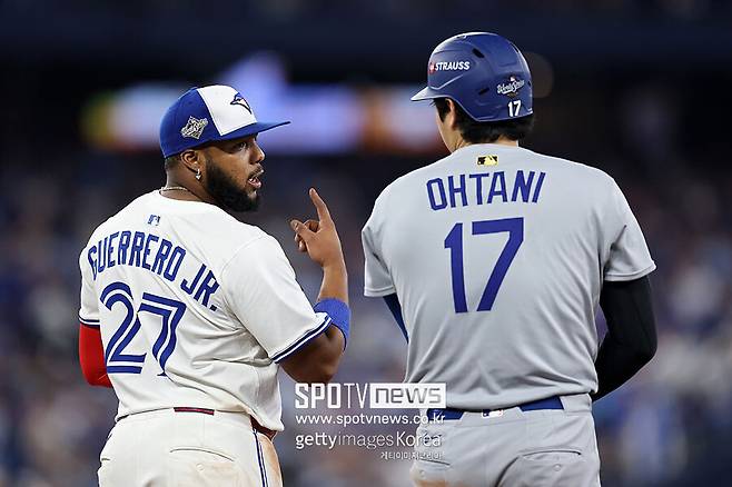 ▲ 블라디미르 게레로 주니어와 오타니 쇼헤이