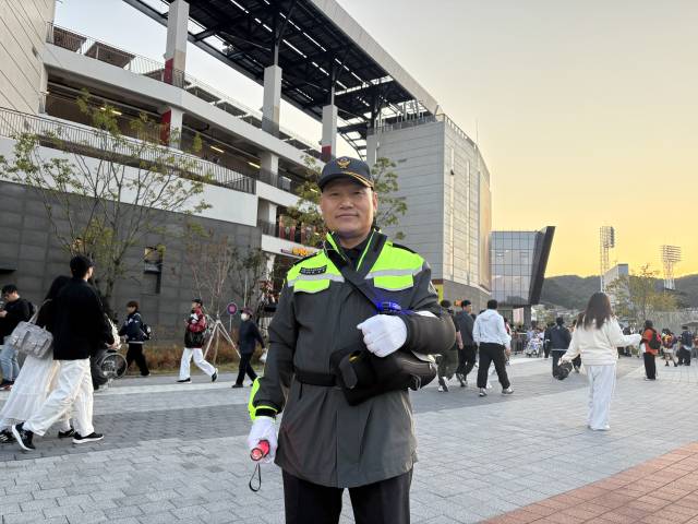 류성광 대전시중부자율방범연합대장(60). 사진=김세영 기자