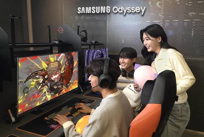 삼성전자, 넥슨 '메이플 아지트'서 오디세이 게이밍