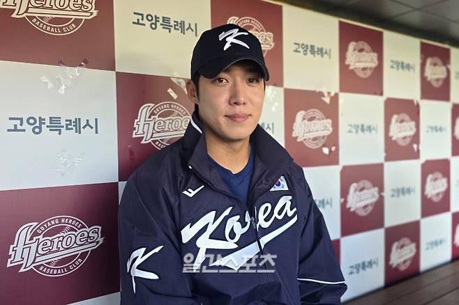 2일 고양 국가대표야구훈련장에서 만난 원태인. 고양=윤승재 기자