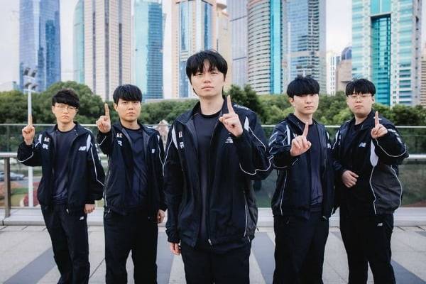 LoL 월드 챔피언십 결승에 진출한 kt 롤스터 /라이엇게임즈 제공