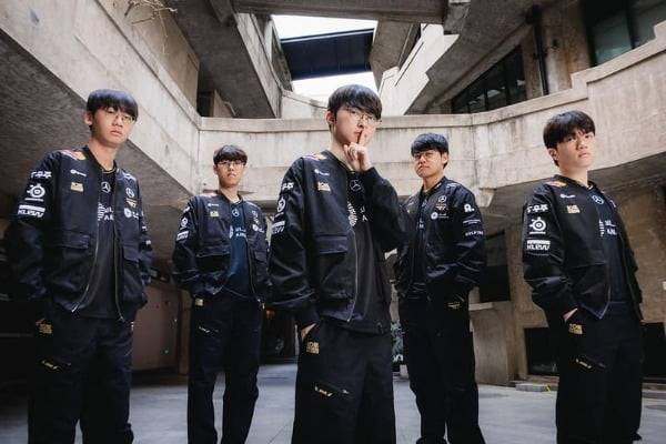 LoL 월드 챔피언십 결승에 진출한 T1 /라이엇게임즈 제공