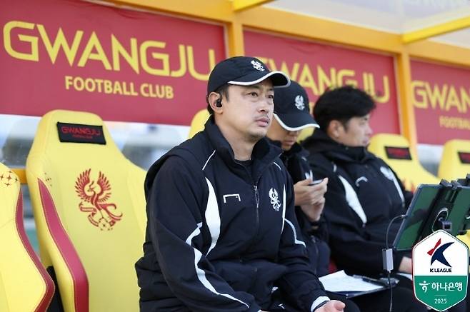 광주 FC 마철준 수석코치. 사진=한국프로축구연맹