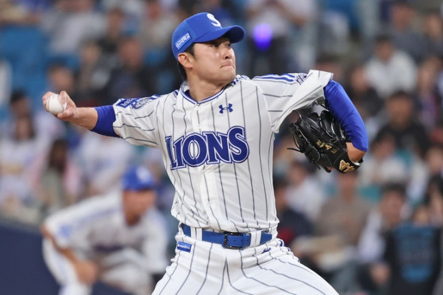 3일 은퇴를 선언한 삼성 라이온즈 투수 임창민. 구단 제공