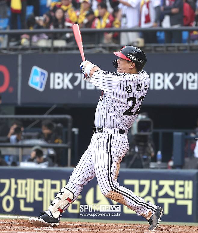 ▲ 여전히 LG에 필요한 선수임을 보여준 김현수 ⓒ곽혜미 기자