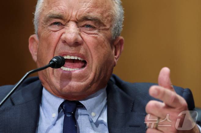 로버트 케네디 주니어 미국 보건복지부 장관. 2025.09.04 ⓒ 로이터=뉴스1 ⓒ News1 김지완 기자