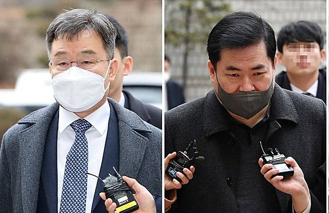 화천대유자산관리 대주주 김만배씨(사진 왼쪽), 유동규 전 성남도시개발공사 기획본부장 ⓒ연합뉴스